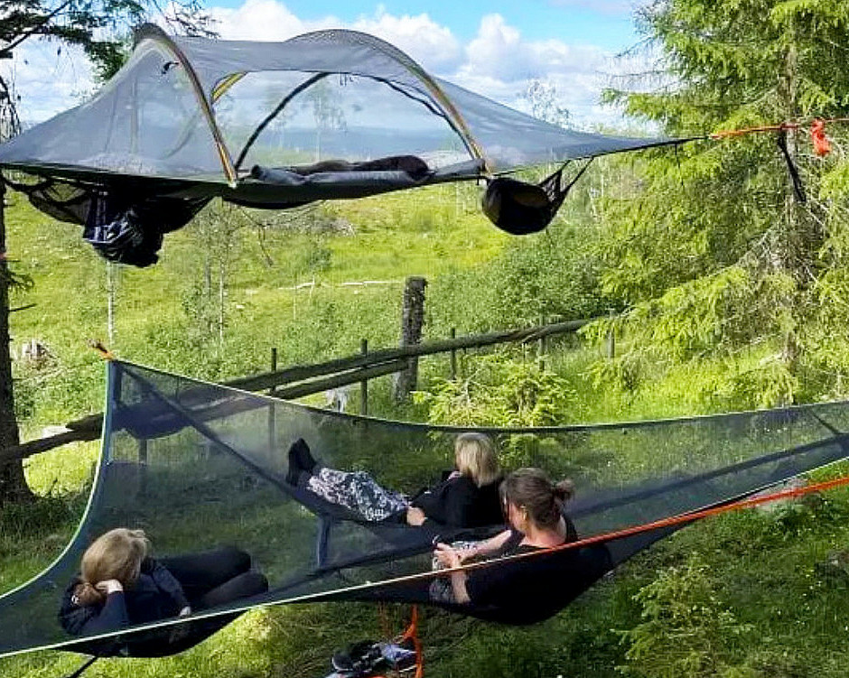 Sveveteltglamping