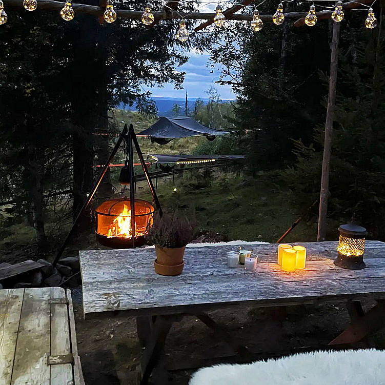 Sveveteltglamping