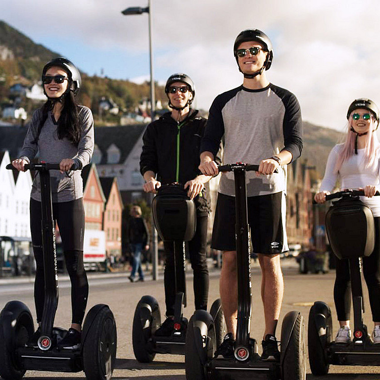 Segway by night