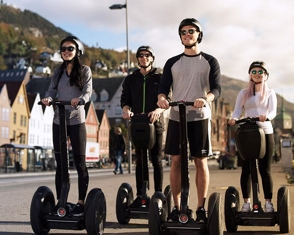 Segway by night