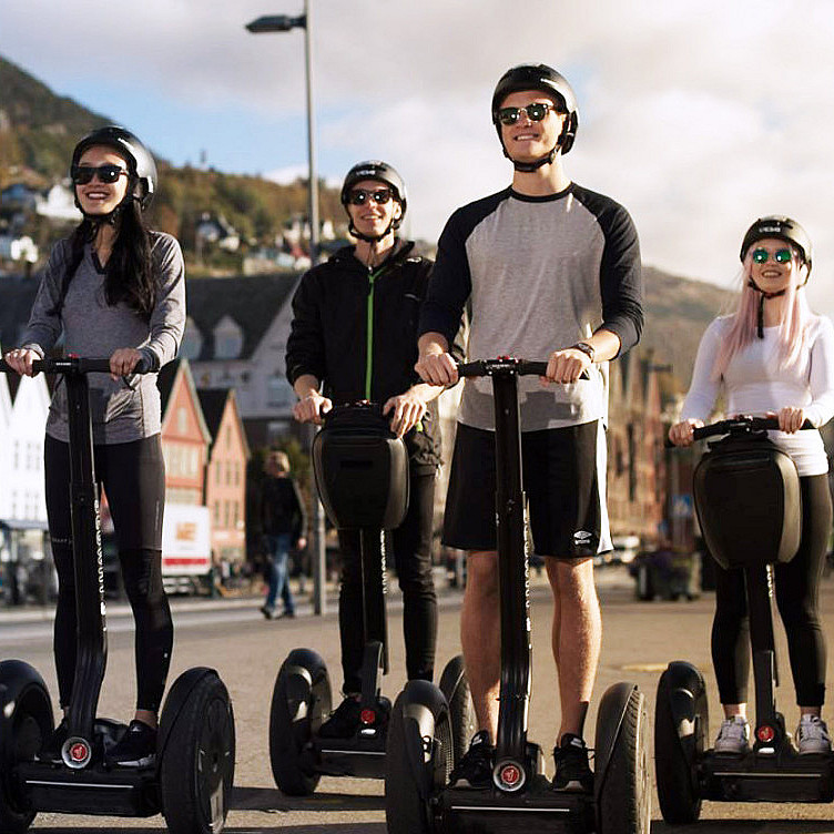 Segway by night