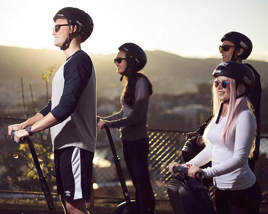 Segway by night