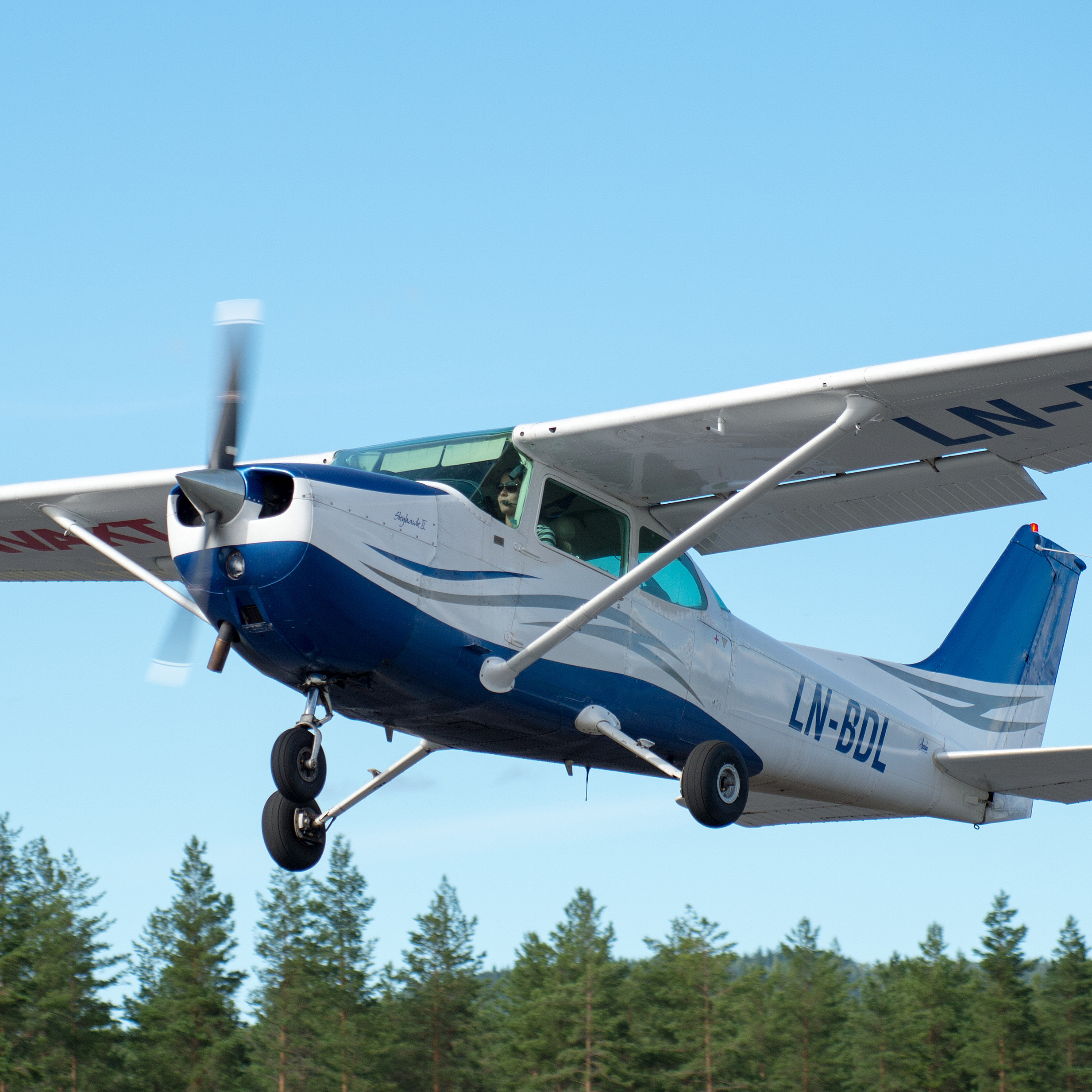 Flyleksjon og pilot for en dag