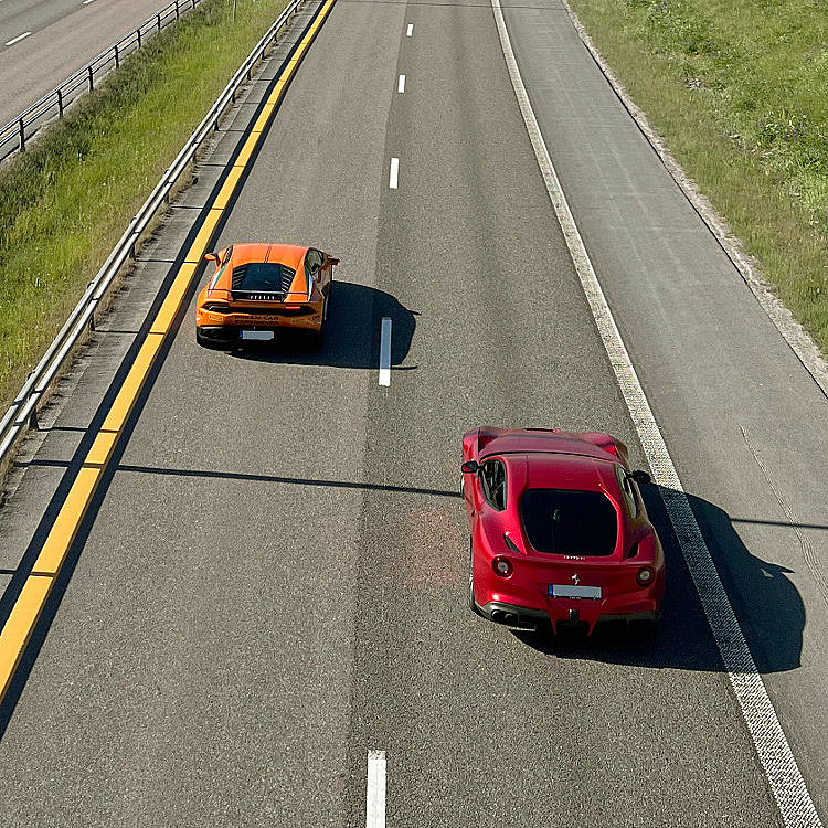 Kjør Ferrari & Lamborghini deluxe