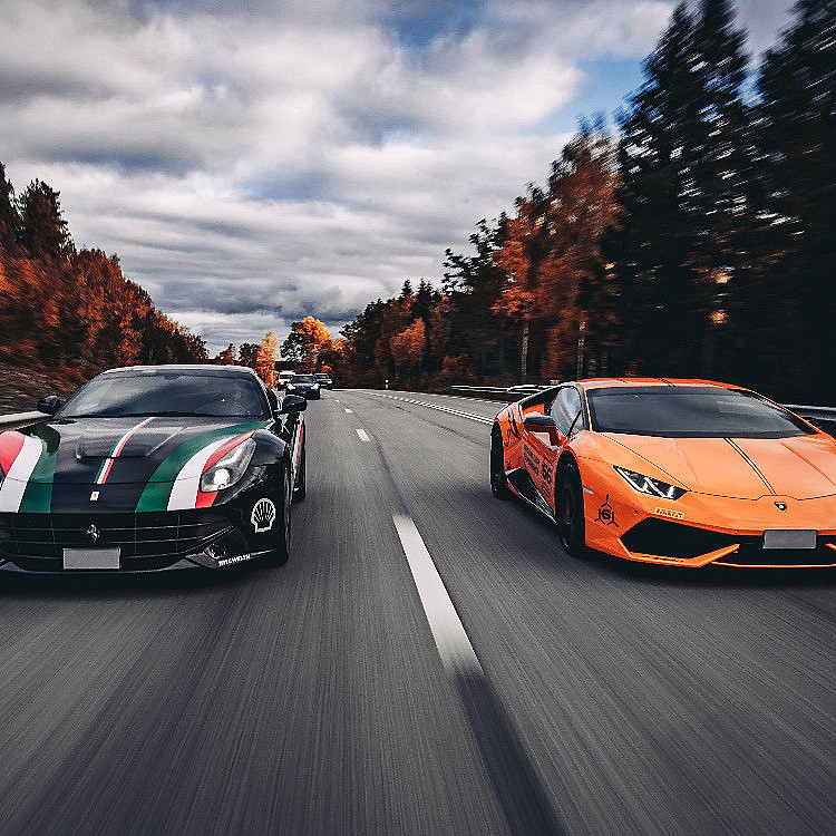 Kjør Ferrari & Lamborghini deluxe