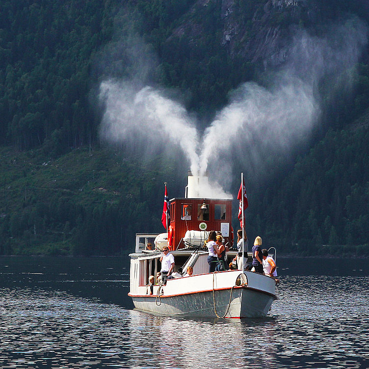 Familiecruise på dampskip