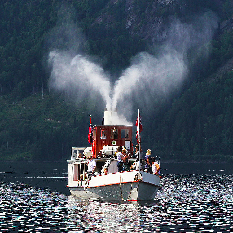 Familiecruise på dampskip