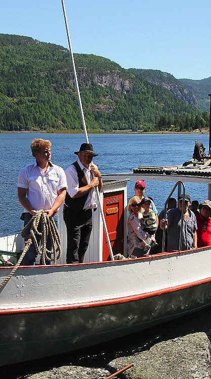 Familiecruise på dampskip