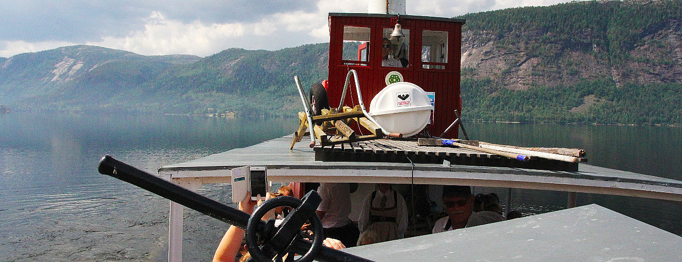 Familiecruise på dampskip