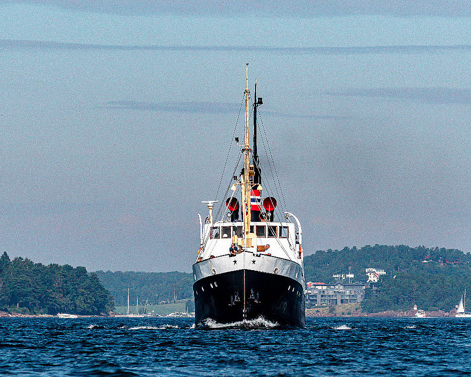 Cruisetur med dampskip
