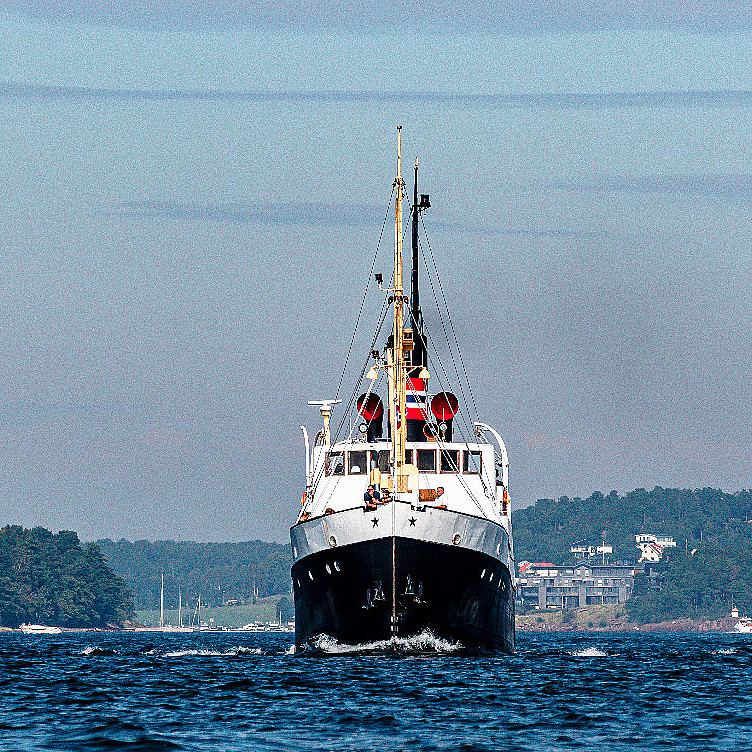 Cruisetur med dampskip