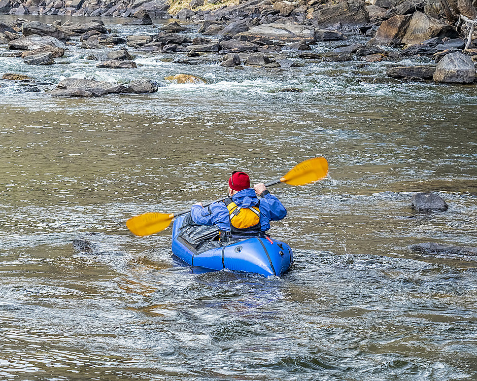 Ducky elvepaddling
