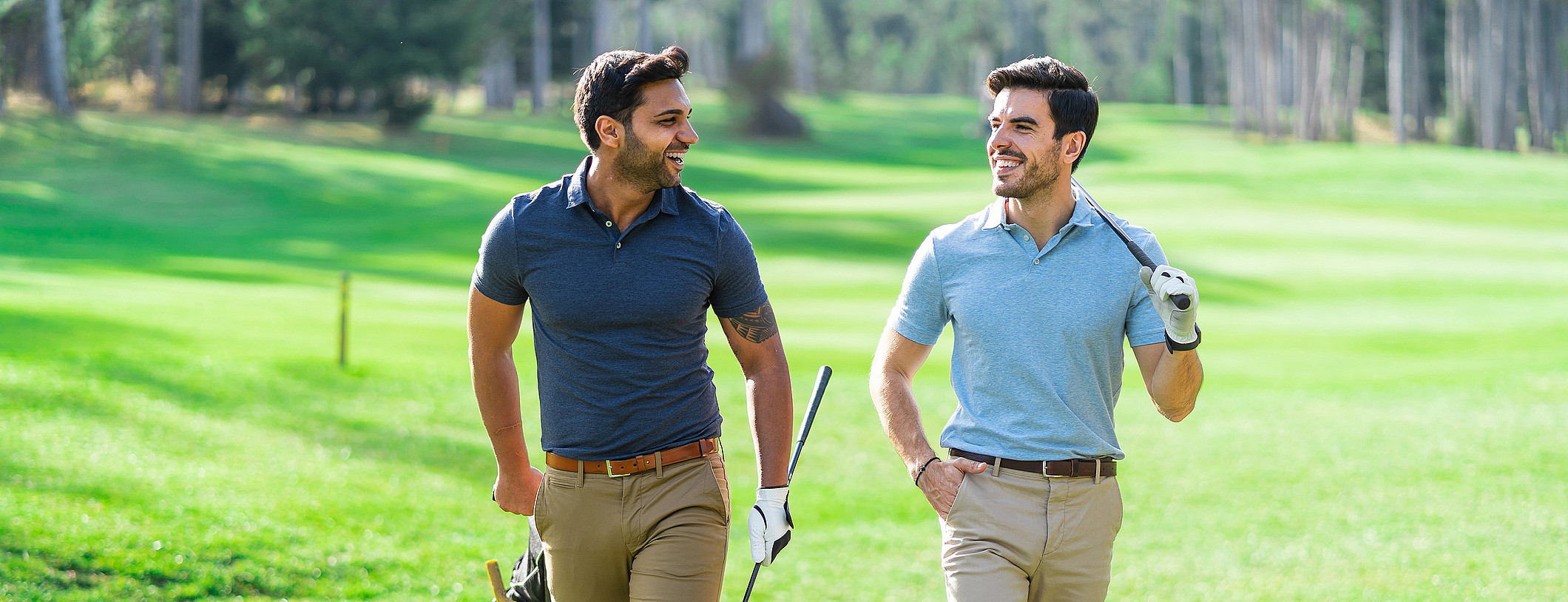 Golfrunde med proff