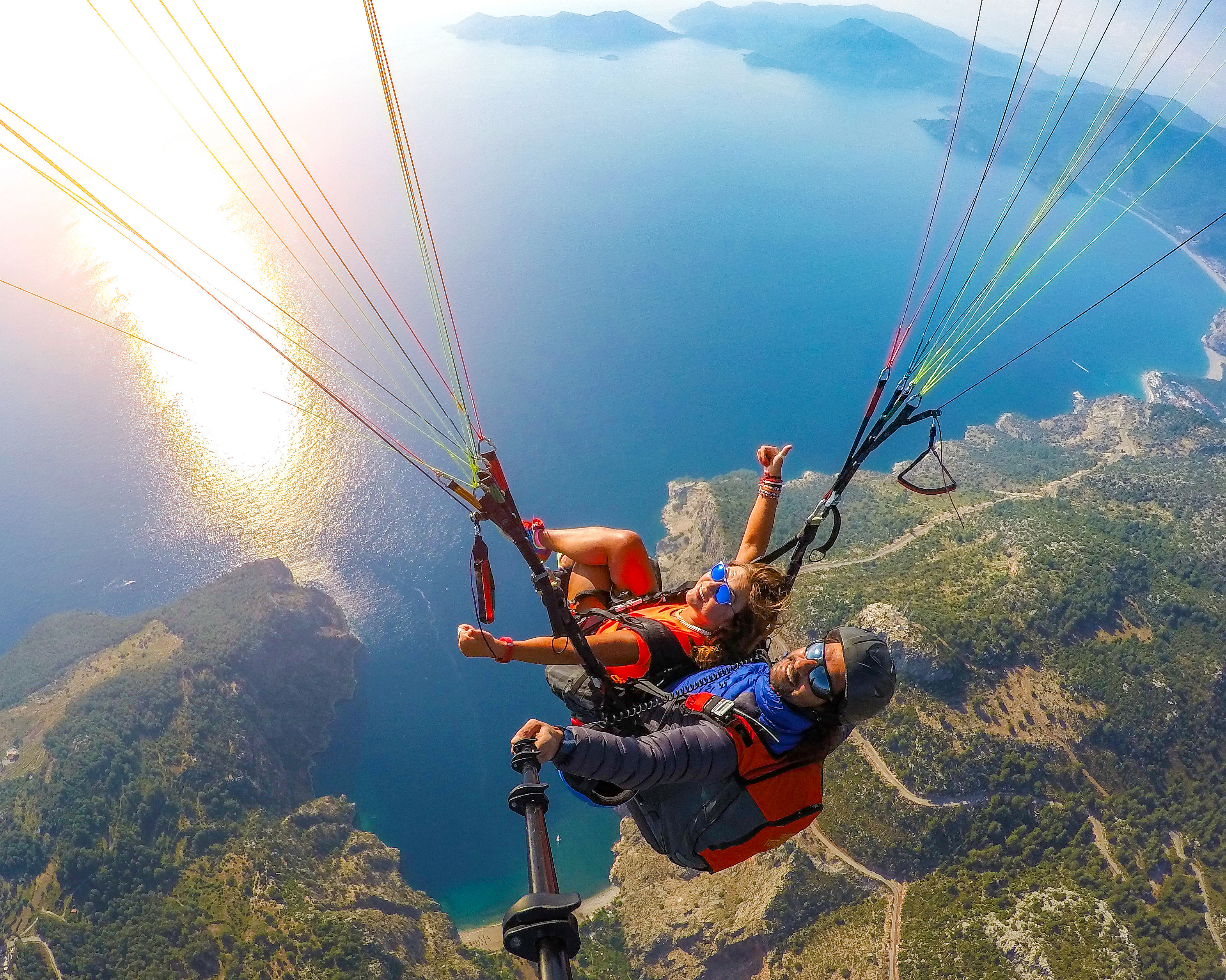 Paragliding tandem