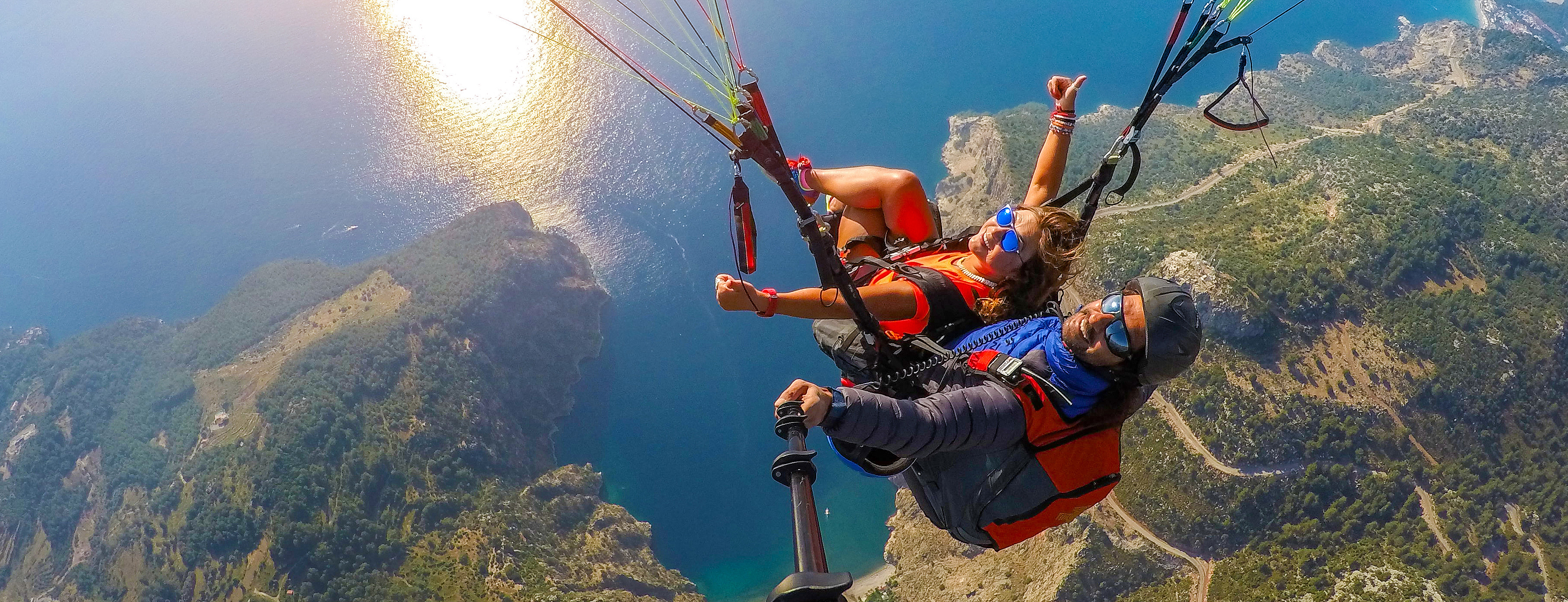 Paragliding tandem