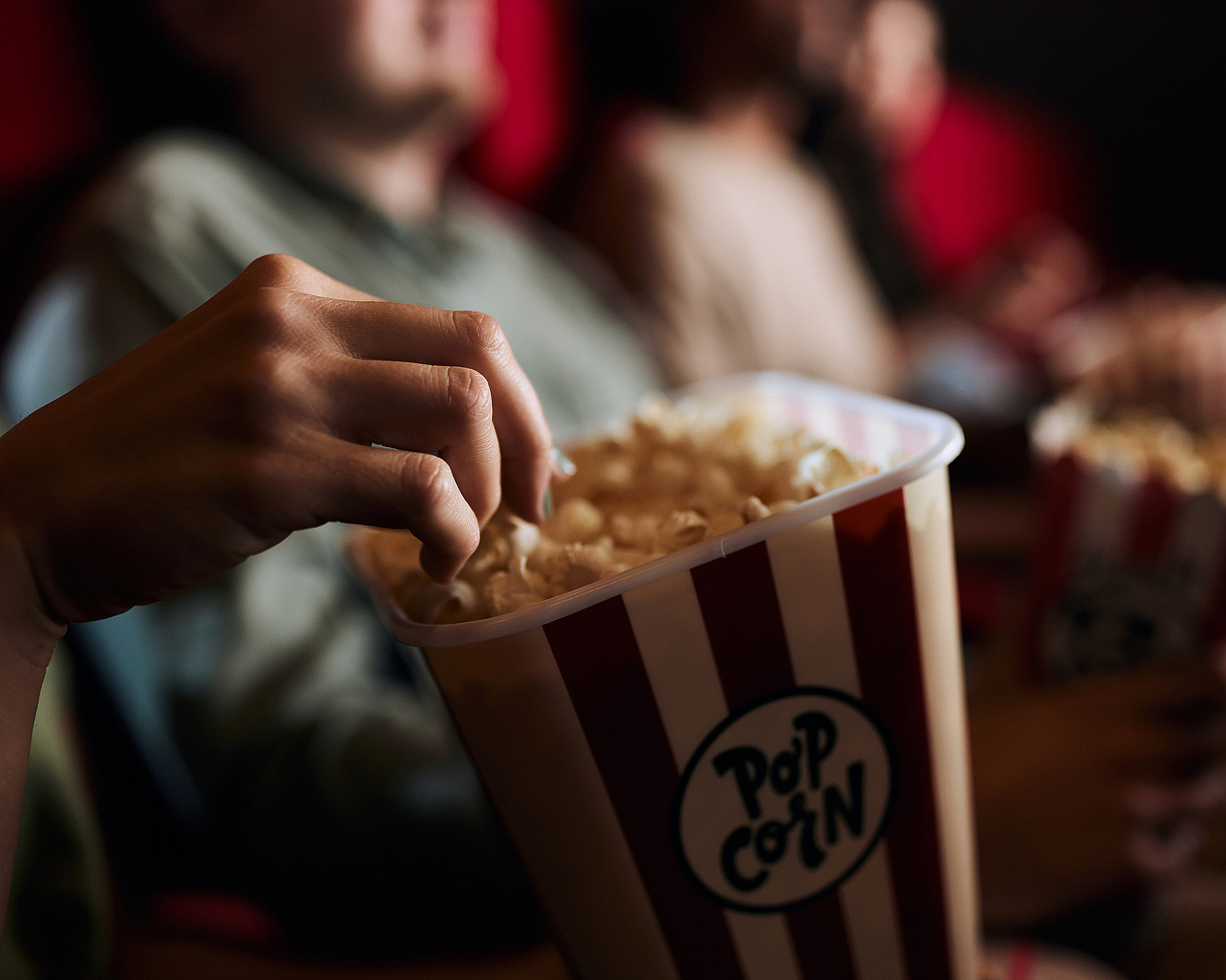 Kino med popcorn og brus