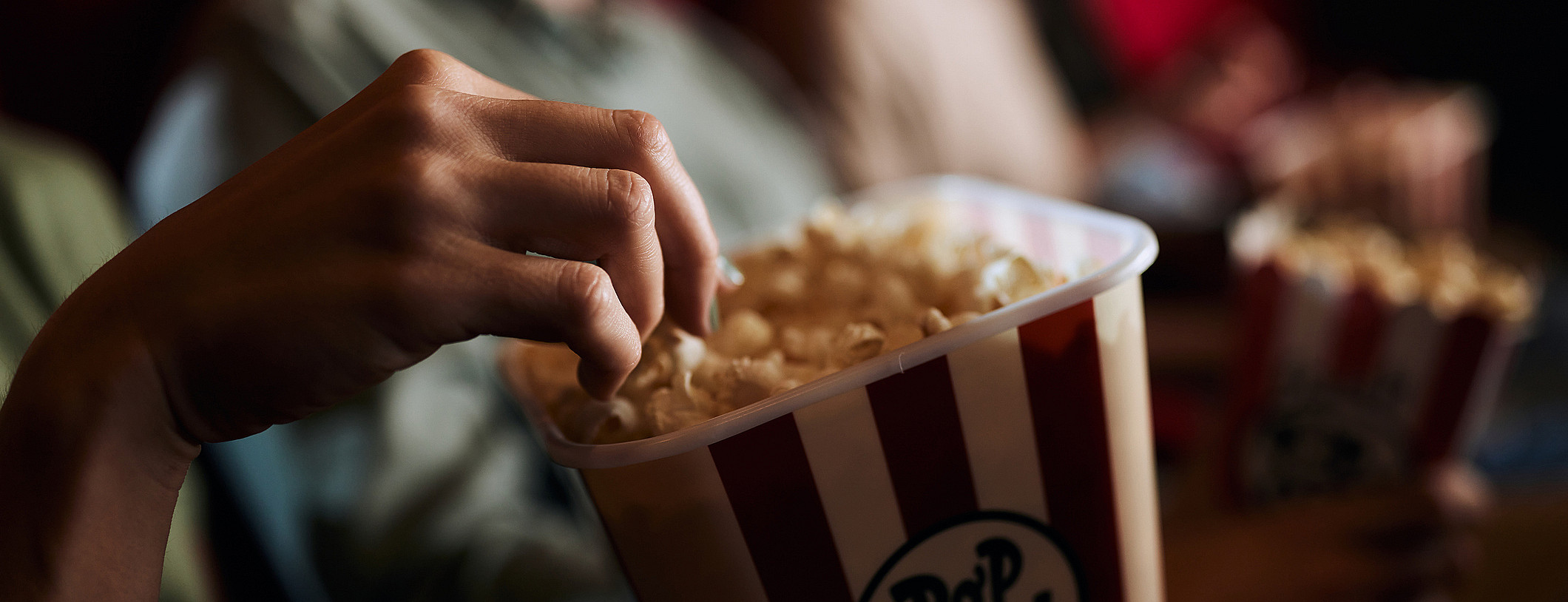 Kino med popcorn og brus