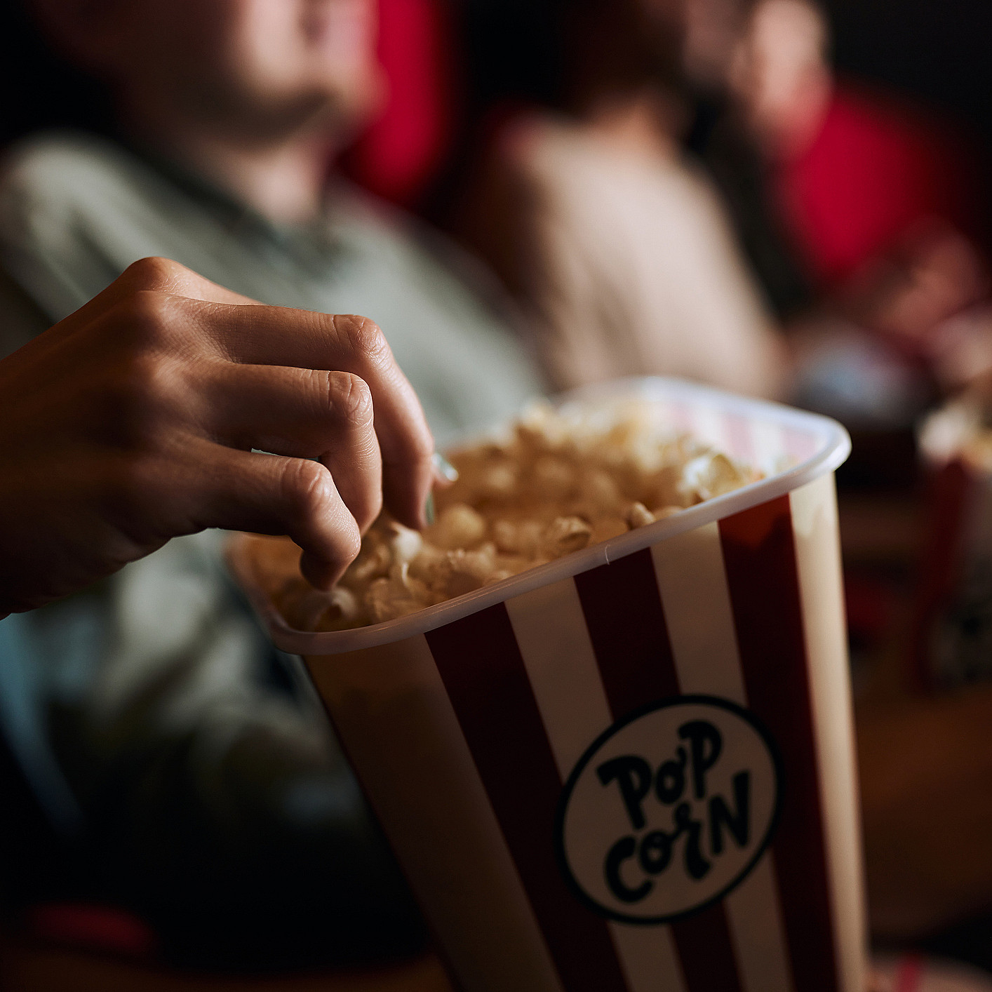 Kino med popcorn og brus