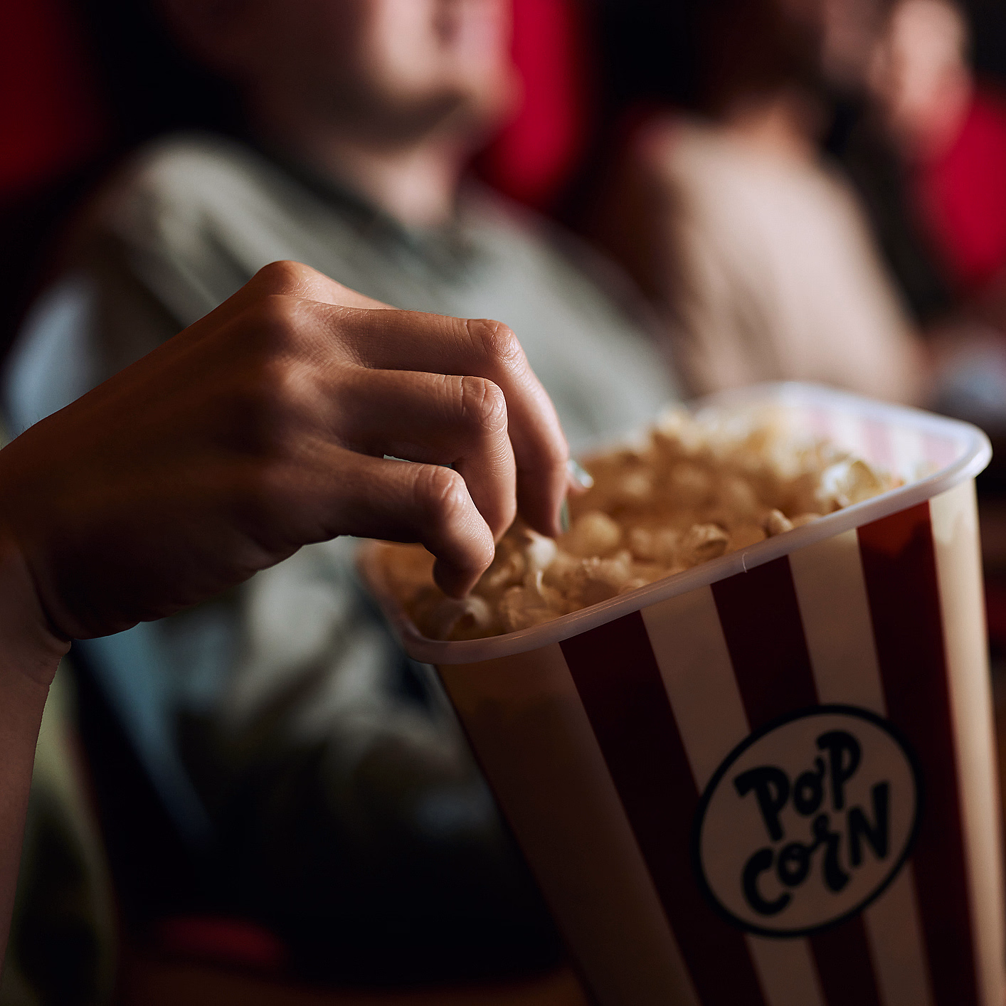Kino med popcorn og brus