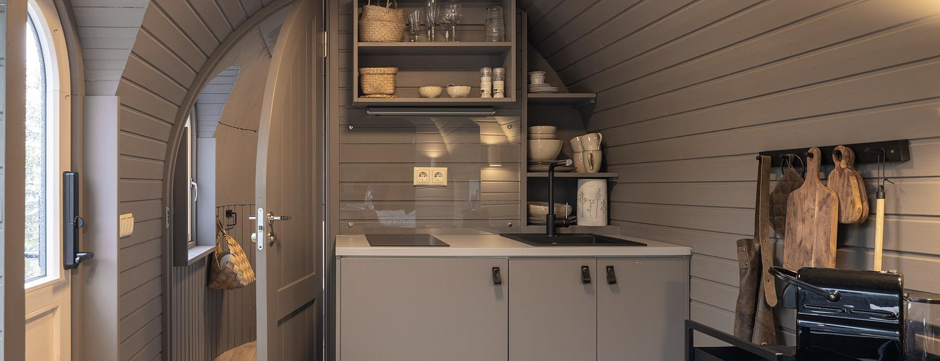 Overnatting i Igloohut