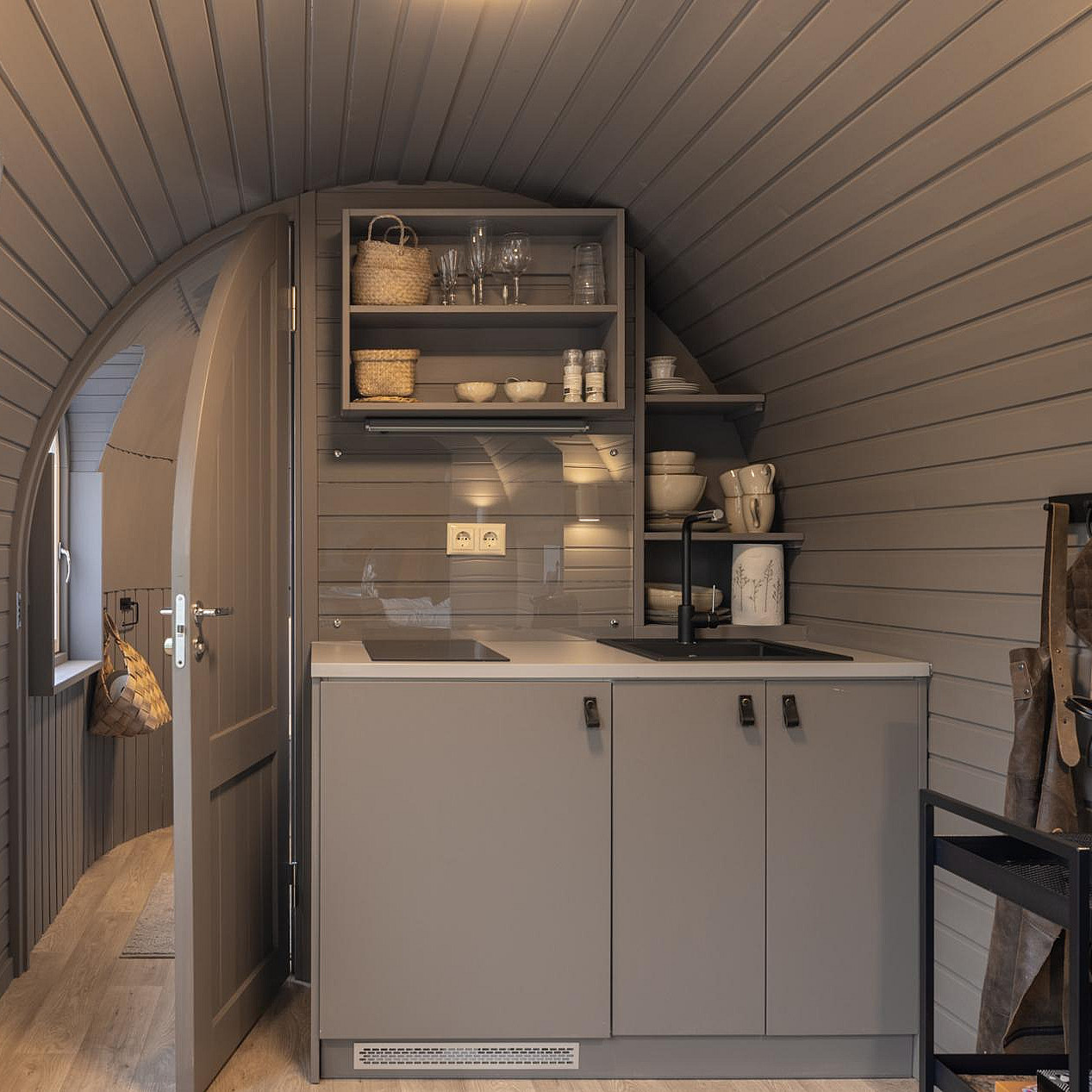 Overnatting i Igloohut