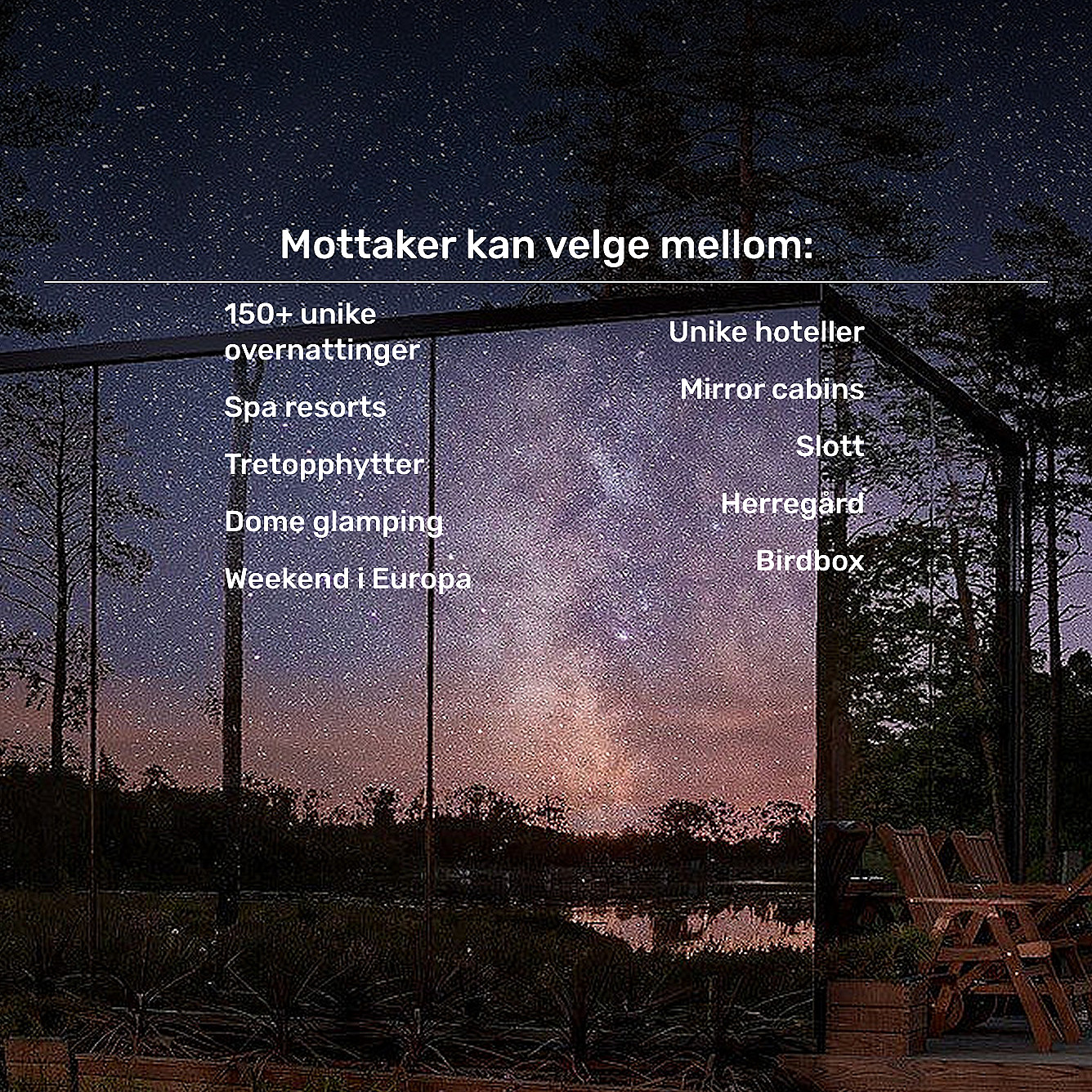 Unike overnattinger