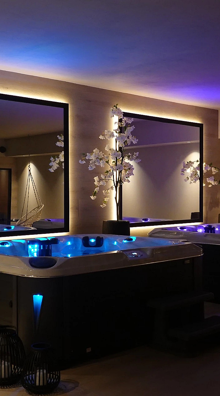 Spa, jacuzzi & badstue
