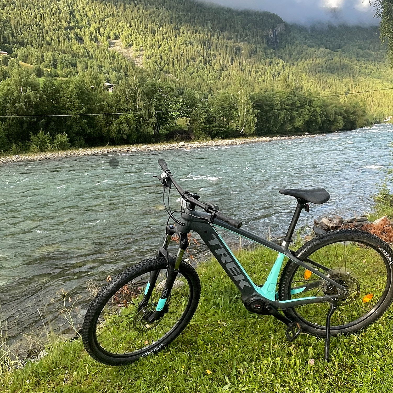 Sjoa elektrisk sykkeltur