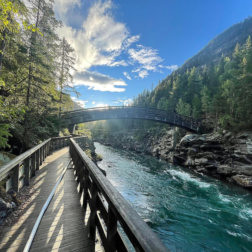 Sjoa elektrisk sykkeltur