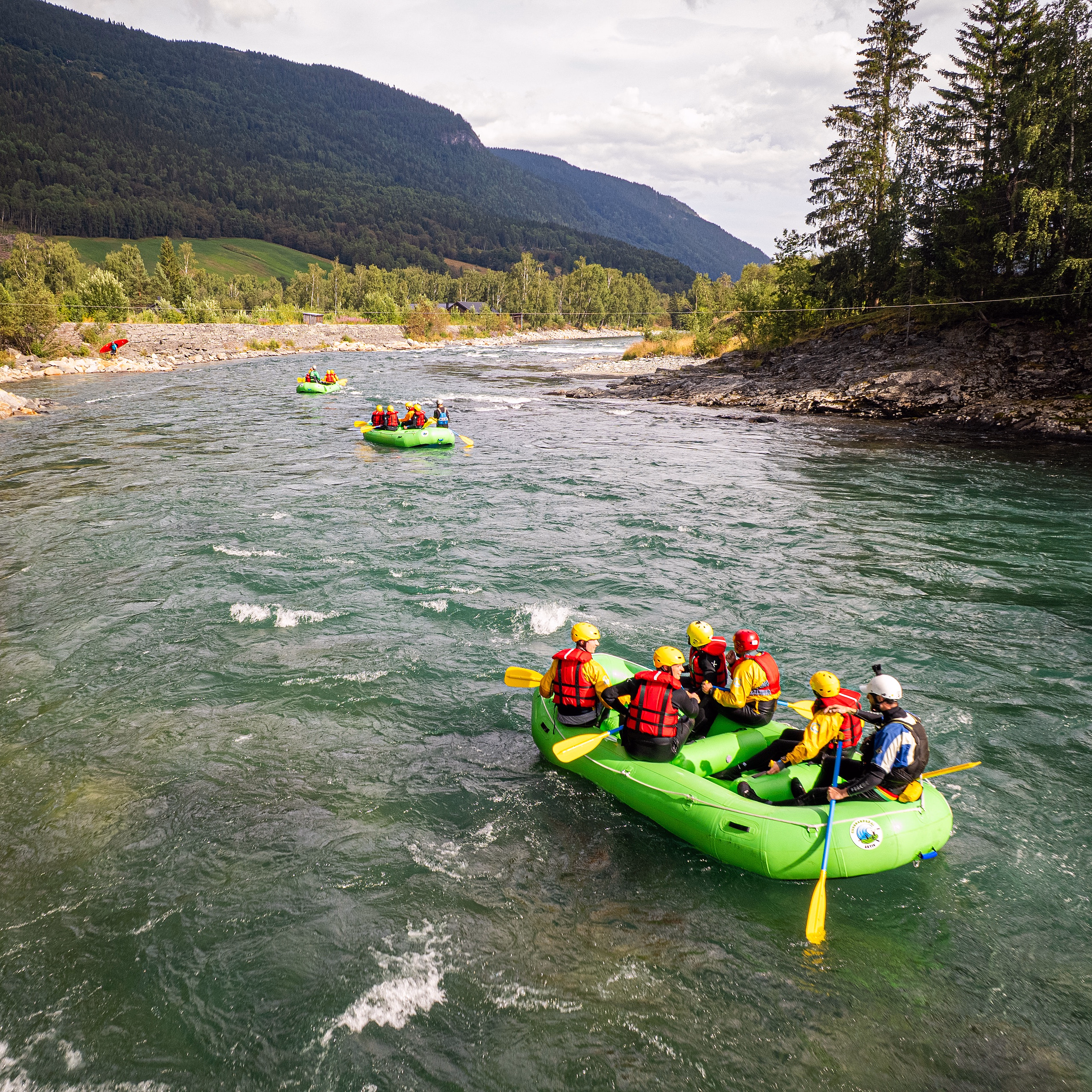 Sjoa whitewater rafting