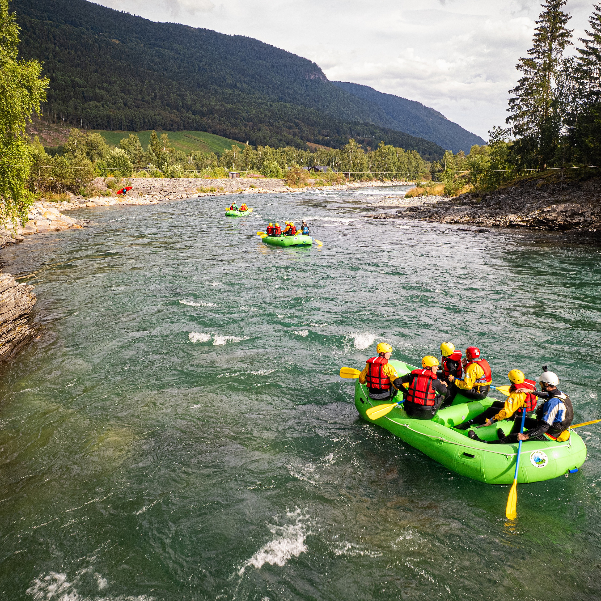 Sjoa whitewater rafting