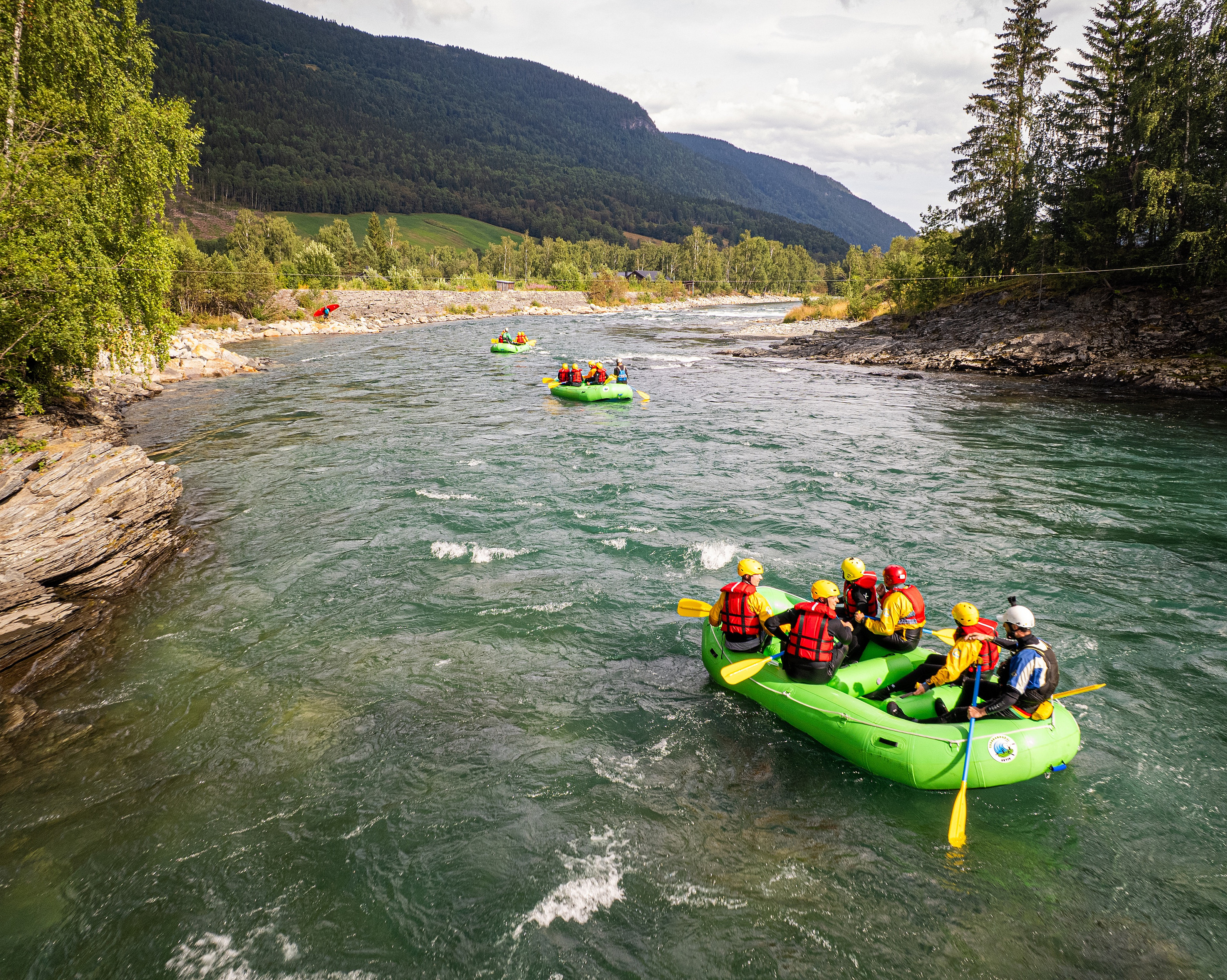 Sjoa whitewater rafting