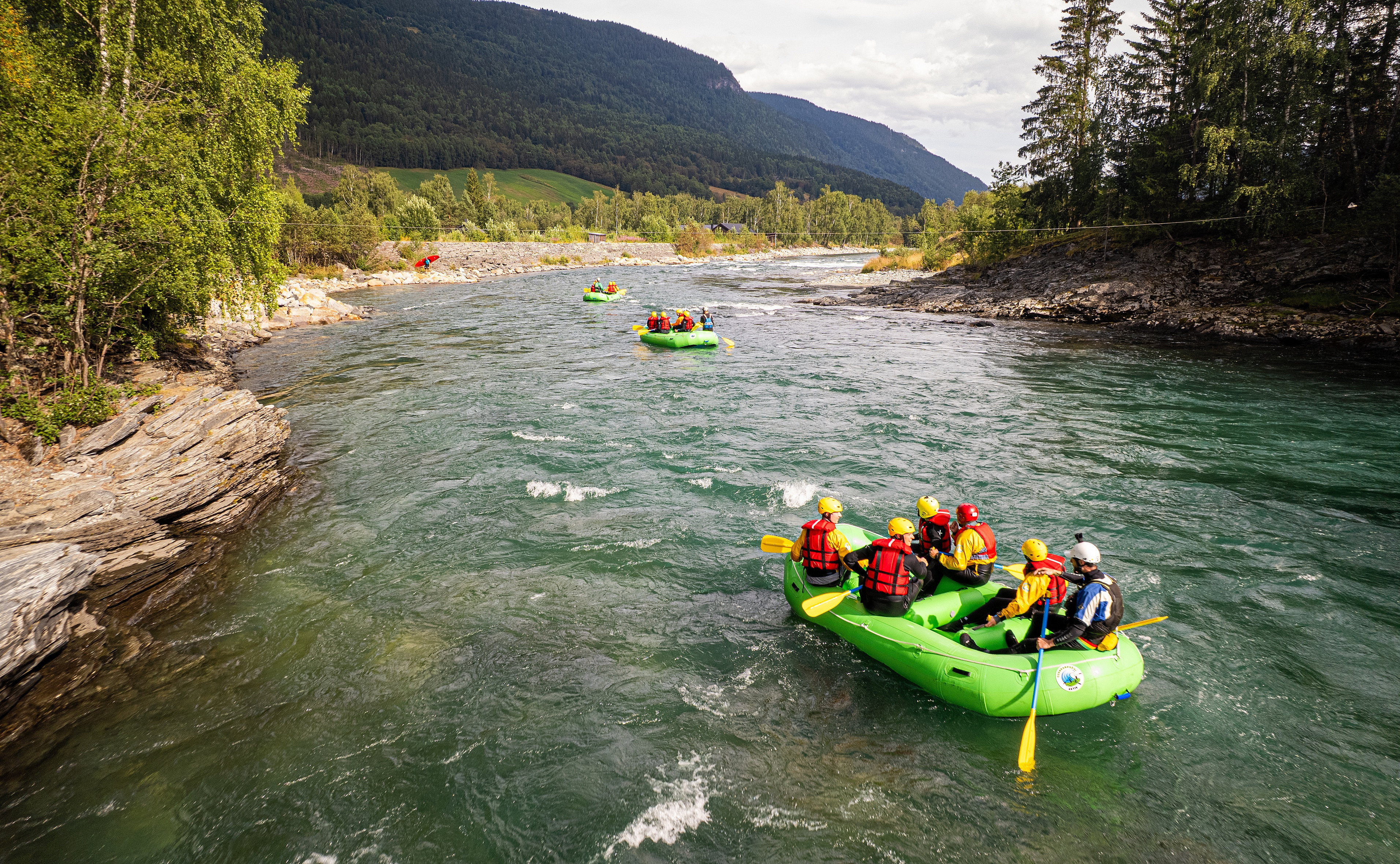 Sjoa whitewater rafting