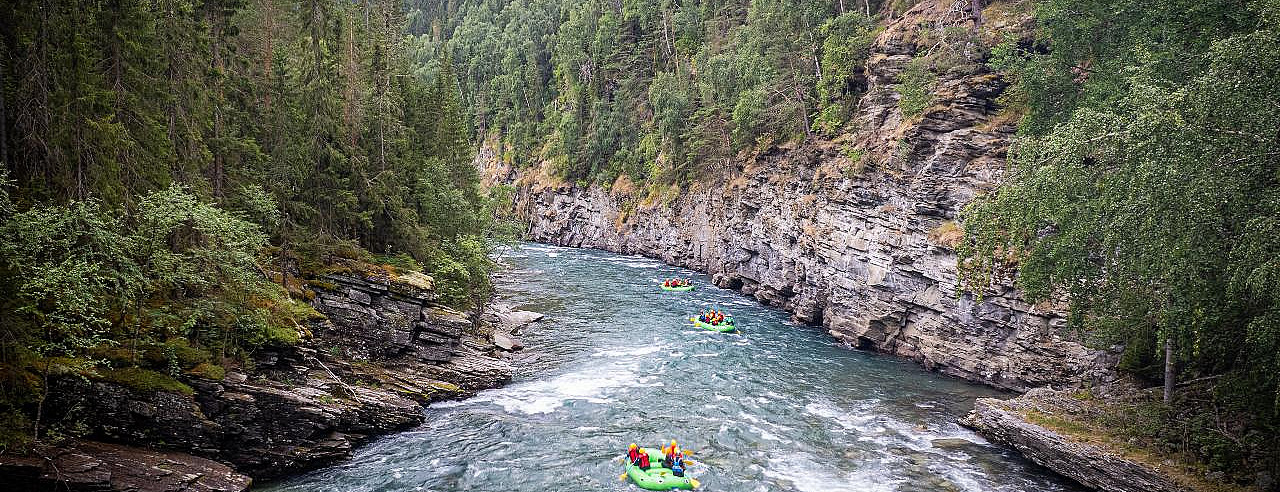 Sjoa whitewater rafting