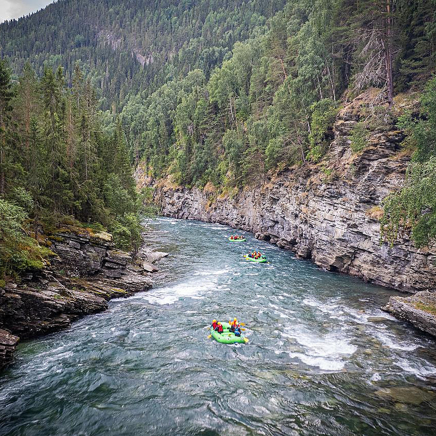 Sjoa whitewater rafting