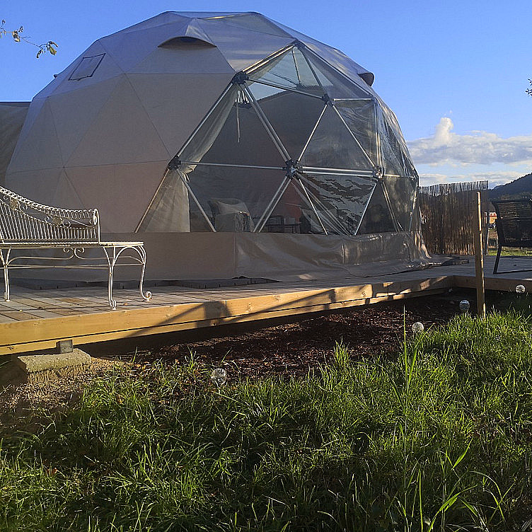 Dome Glamping & alpakkavandring