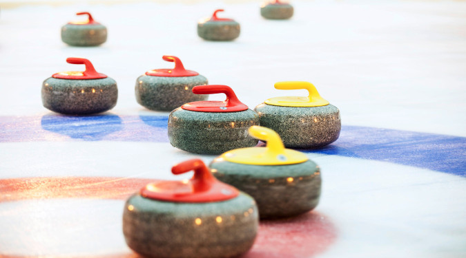 Curling med instruktør