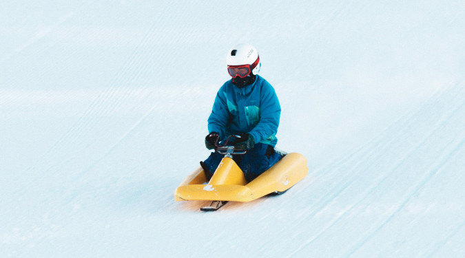 Kjelkeaking for familien