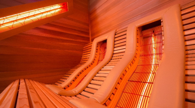 Duomassasje med IR Sauna