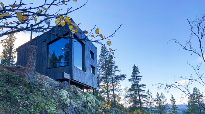 Natt i fjelltopphytte