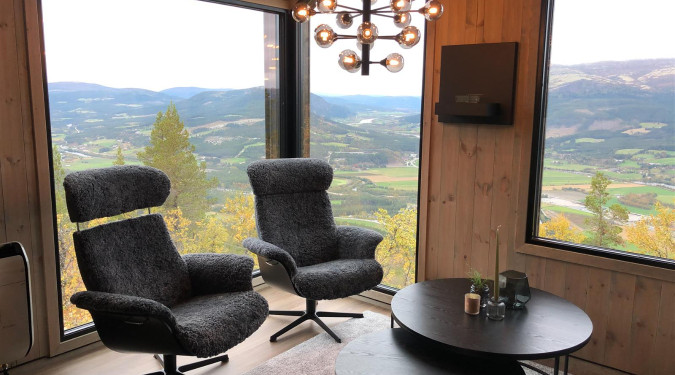 Natt i fjelltopphytte