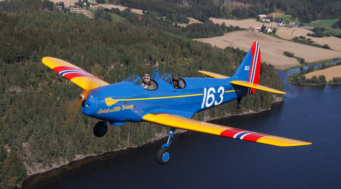 Opplevelsesflyving med Fairchild Cornell