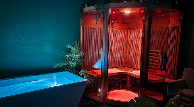 Jacuzzi, sauna & isbad