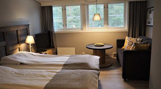 Overnatting, dresin, treretters og ølsmaking