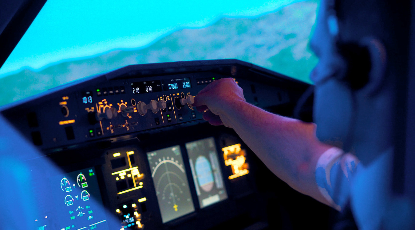 Airbus flysimulator