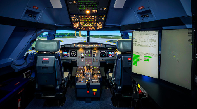 Airbus flysimulator