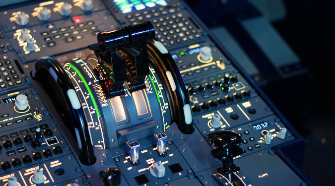 Airbus flysimulator